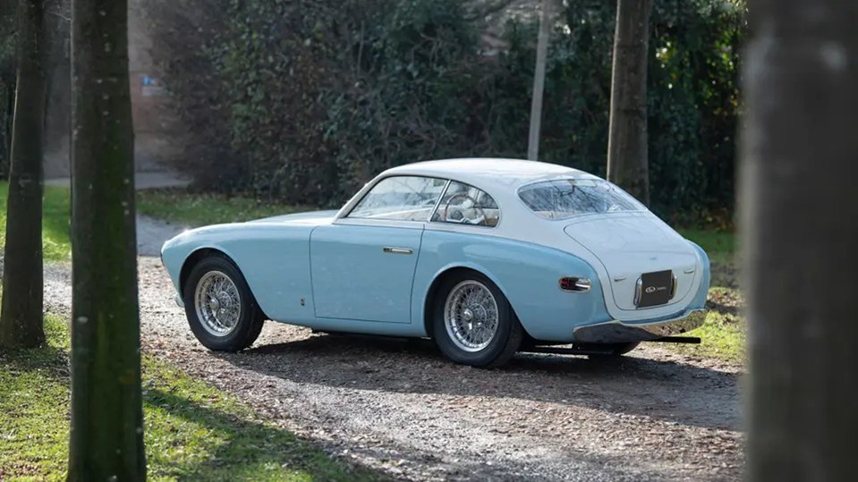 It's part of of the seven closed berlinettas penned by Michelotti and bodied by Vignale