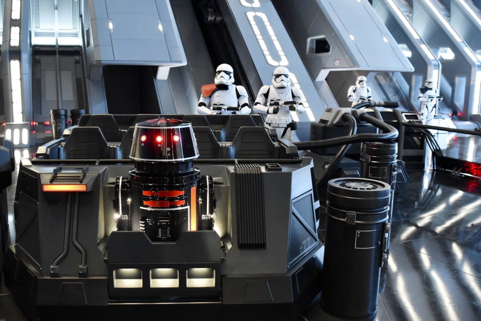 Photo taken Jan. 16, 2020, shows "Star Wars: Rise of the Resistance," a new attraction at Disneyland in Anaheim, California, ahead of its opening the following day. (Photo by Kyodo News via Getty Images)