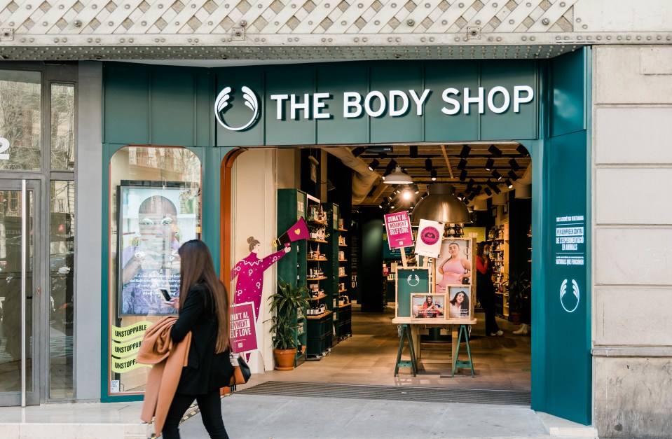 The Body Shop is closing two stores in Devon this month