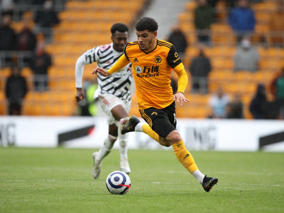 Gibbs-White left Wolves for Nottingham Forest in the summer of 2022