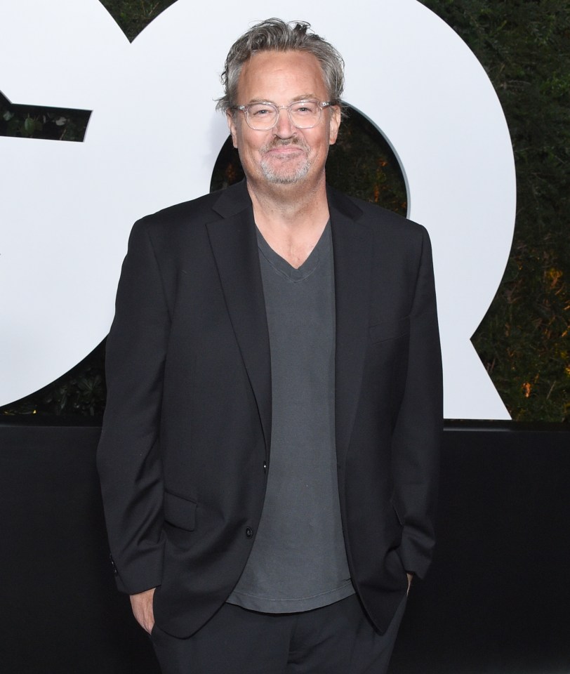 Matthew Perry at the 2022 GQ Men Of The Year Party.