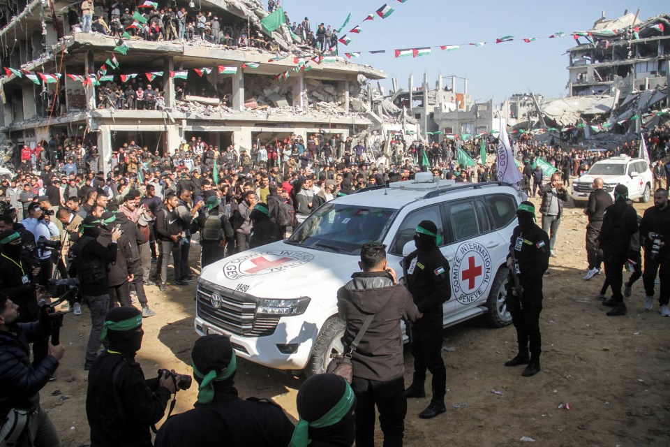 Release of Israeli soldier in Gaza as part of a ceasefire and prisoner exchange.