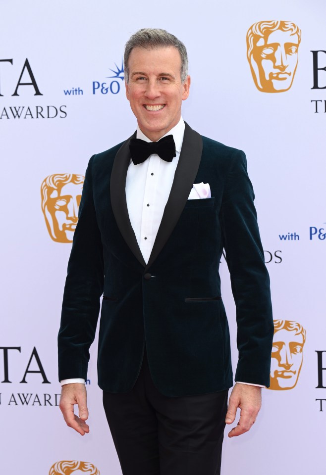 Anton du Beke at the BAFTA Television Awards.