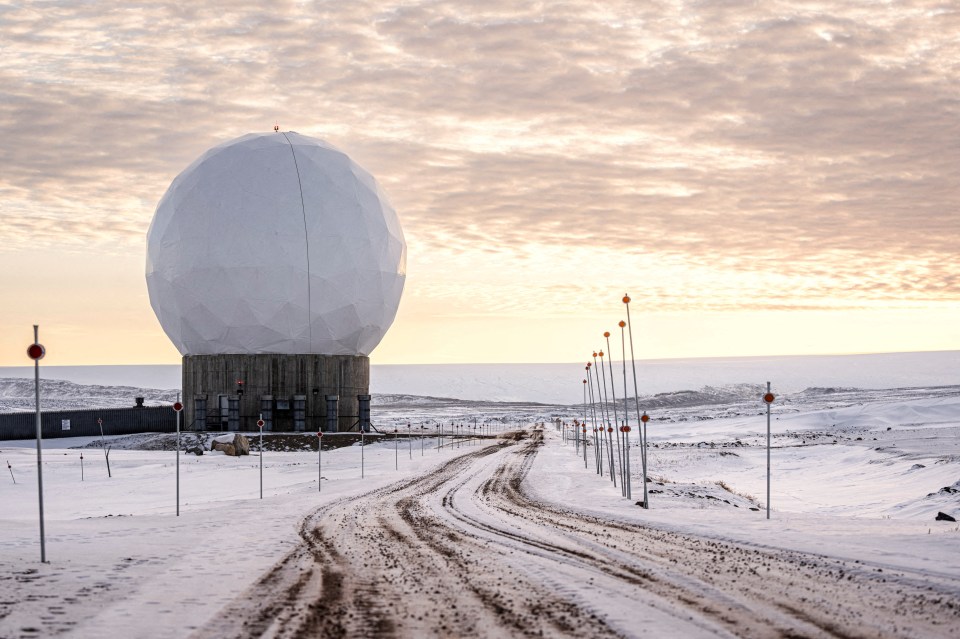 Pituffik Space Base in Greenland.