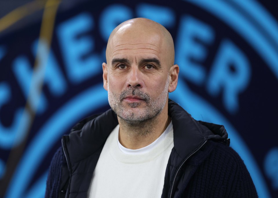 Pep Guardiola, manager of Manchester City.