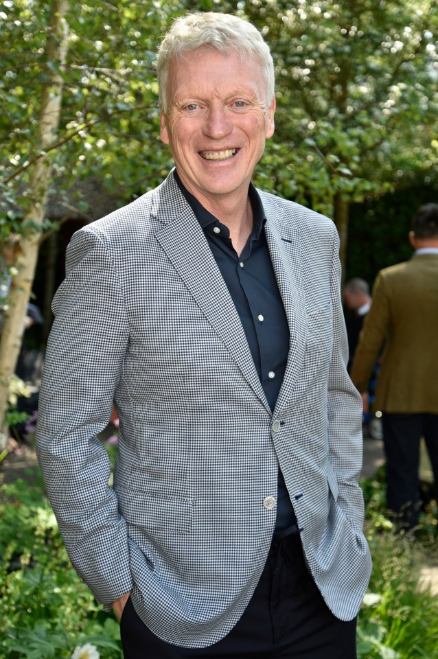 David Moyes at the 2024 RHS Chelsea Flower Show.