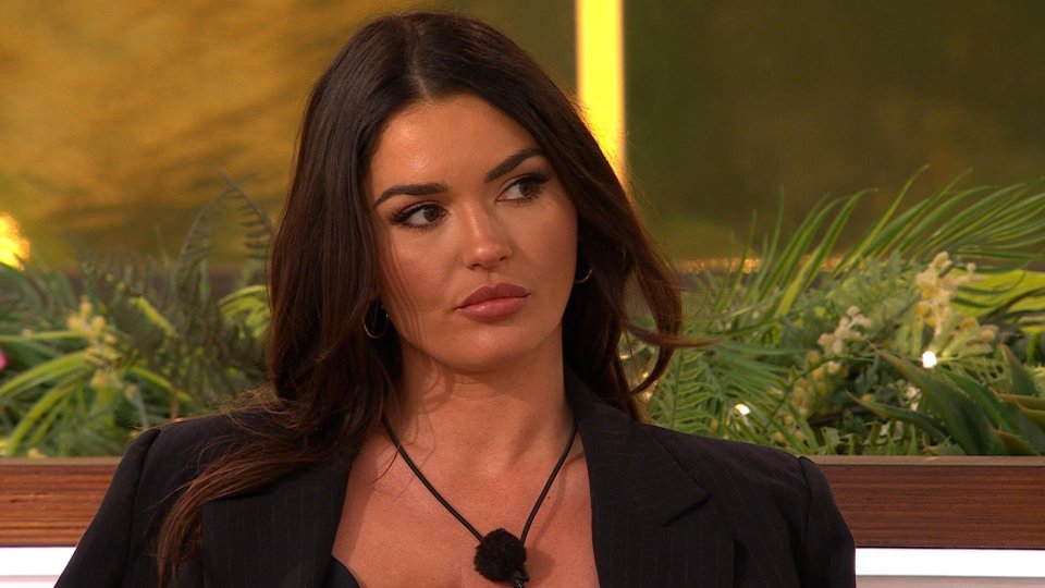 India Reynolds on Love Island: All Stars.