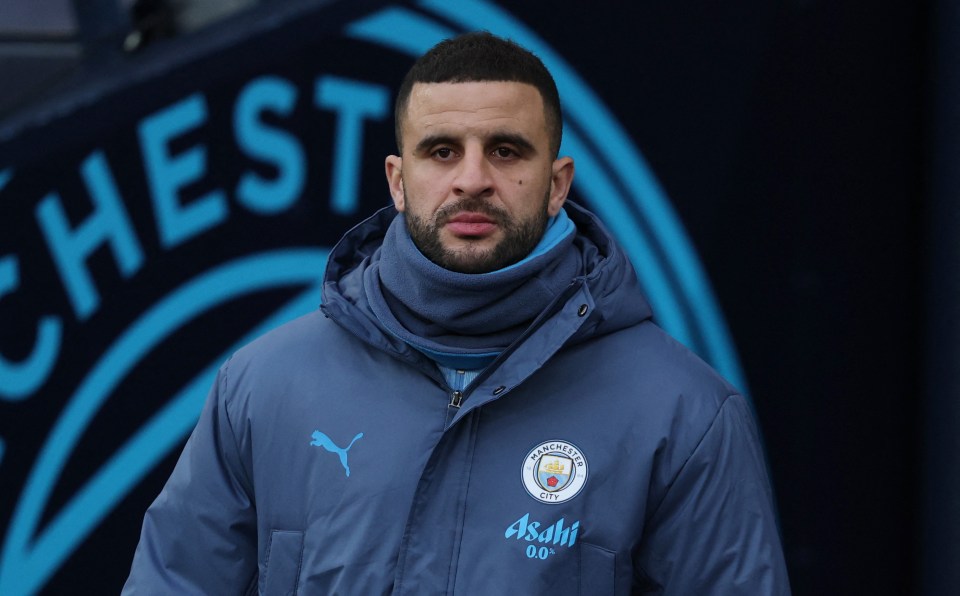 Kyle Walker of Manchester City.