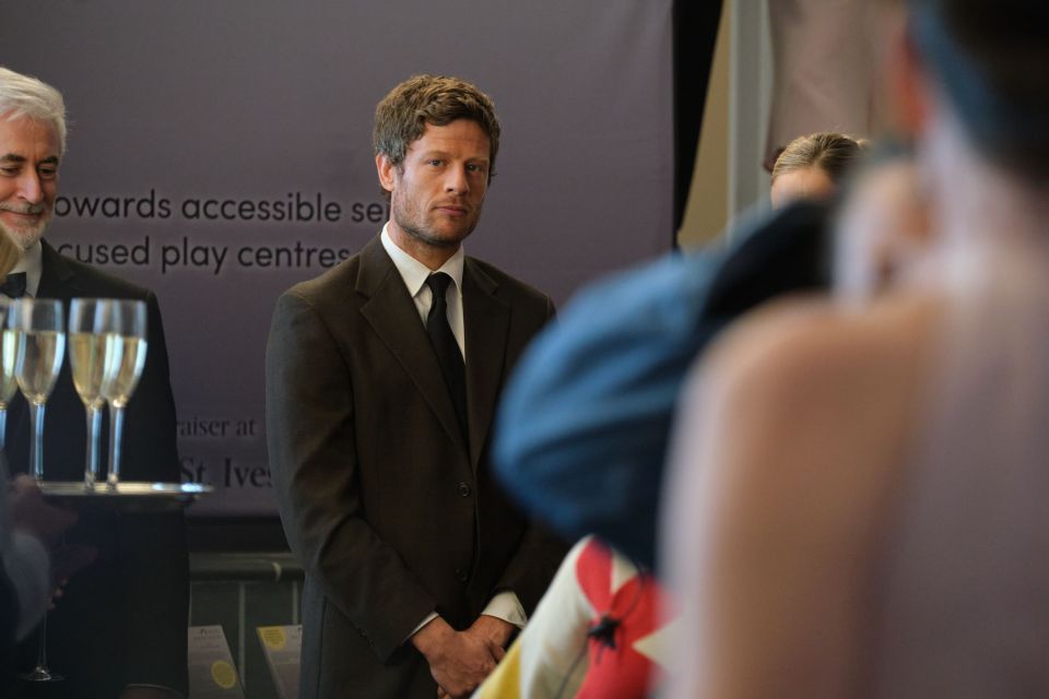 James Norton as Pete in the ITV series, Playing Nice.