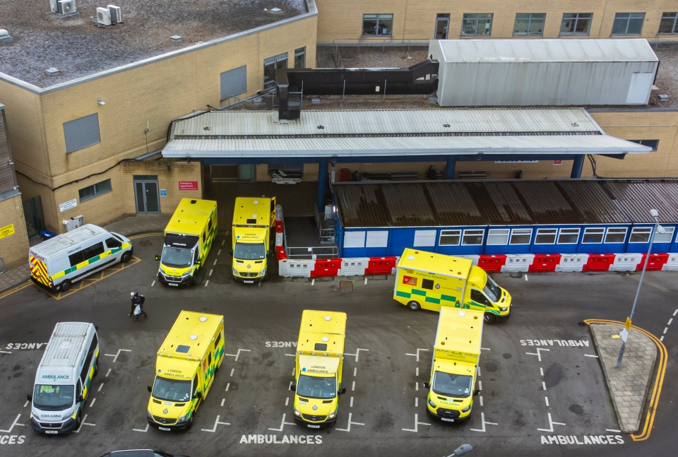 The flu surge has put pressure on ambulance services, with at least a dozen hospitals nationwide having declared critical incidents