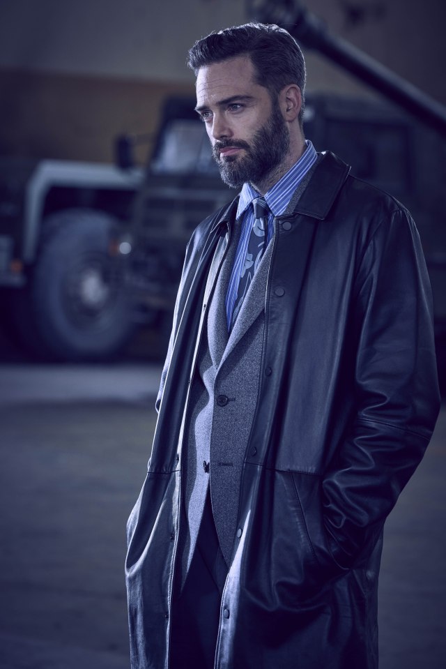 David Leon as DI Joe Ashworth in Vera, Series 14.