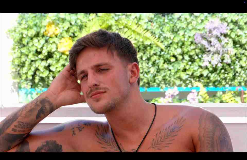 Luca Bish from Love Island.