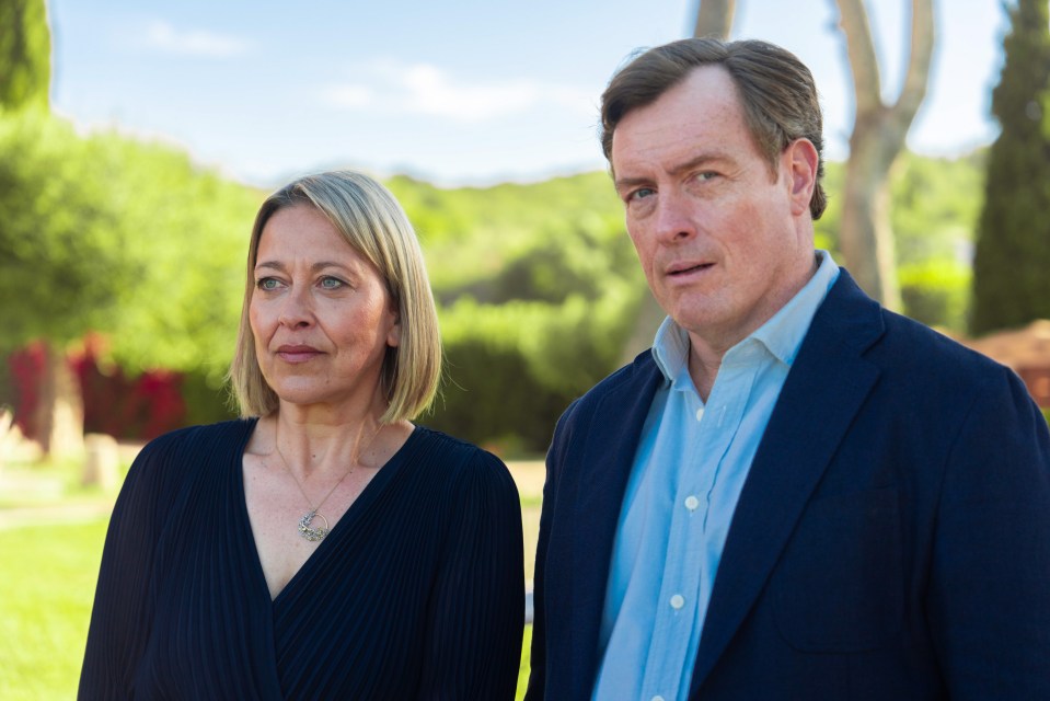 Nicola Walker and Toby Stephens in The Split.