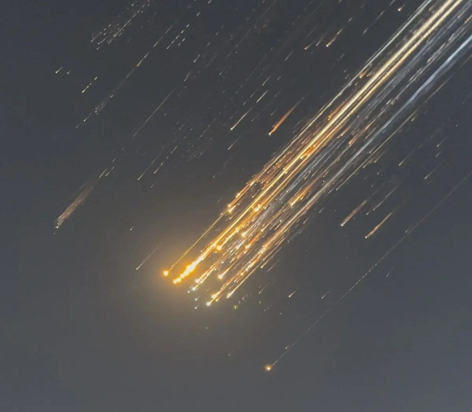 SpaceX rocket debris falling over Turks and Caicos.