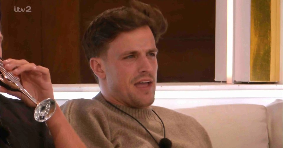 Screenshot of Curtis Pritchard from Love Island All Stars.