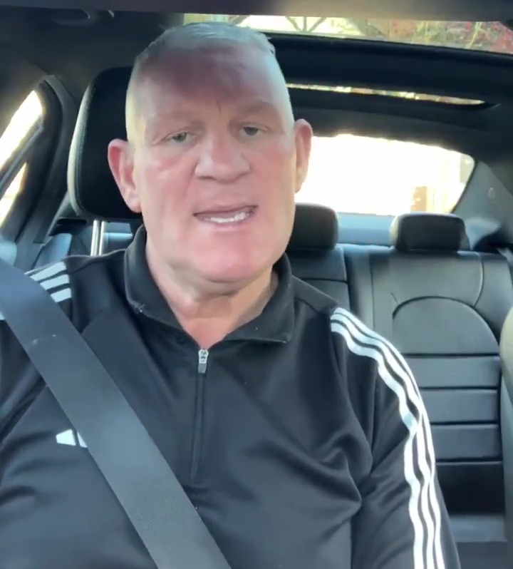 Dean Windass, former Premier League star, speaking from his car.