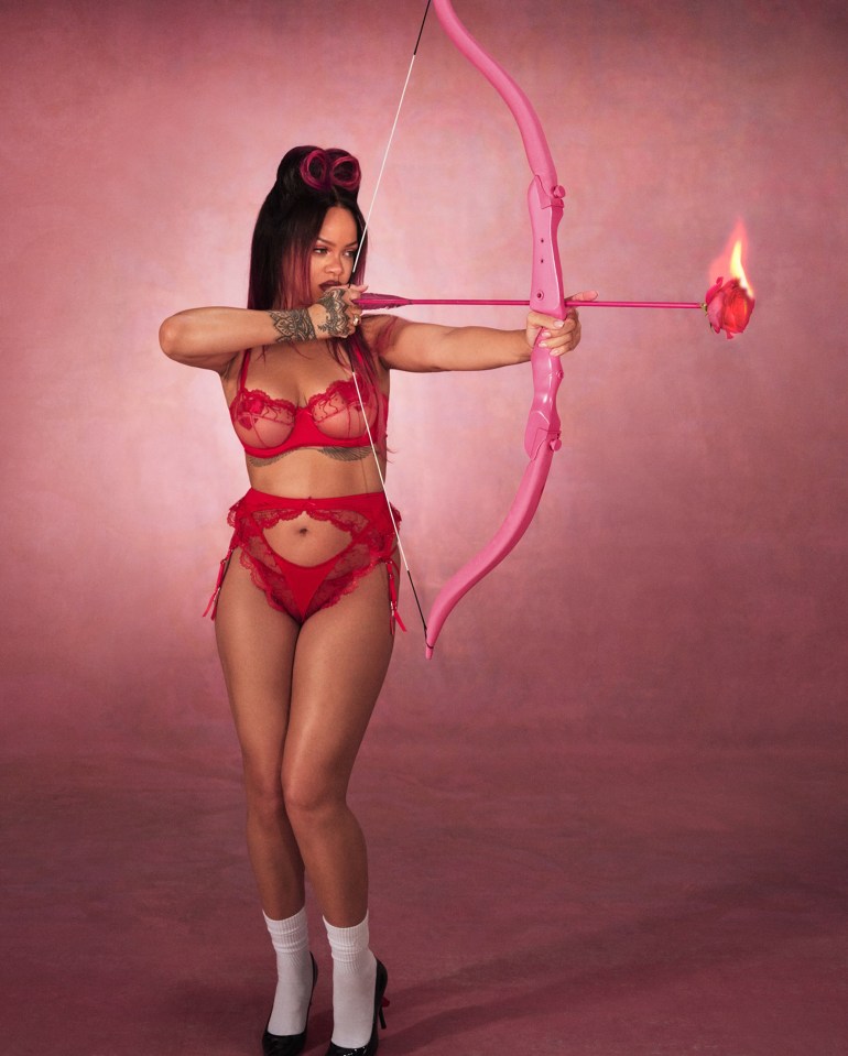 Rihanna's flaming hot photoshoot