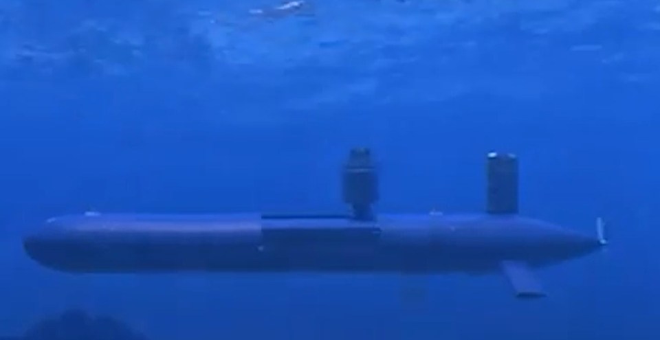 Underwater autonomous vehicle.