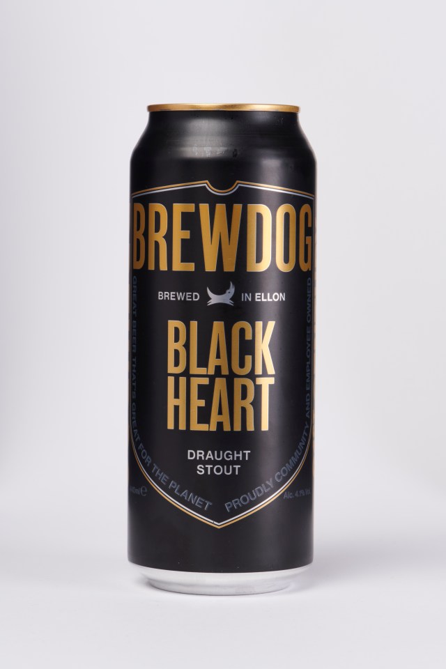 BrewDog Black Heart scored two out of five