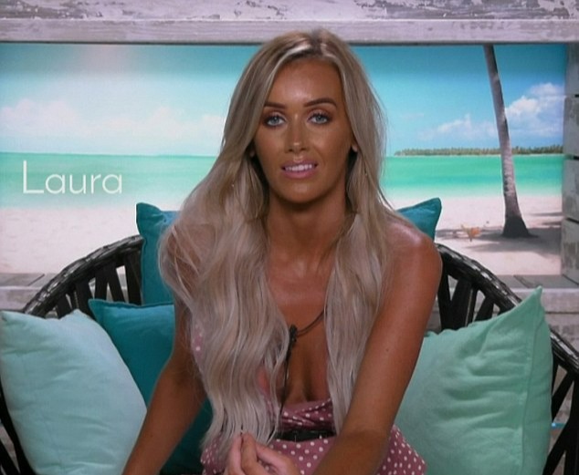 Laura from Love Island.