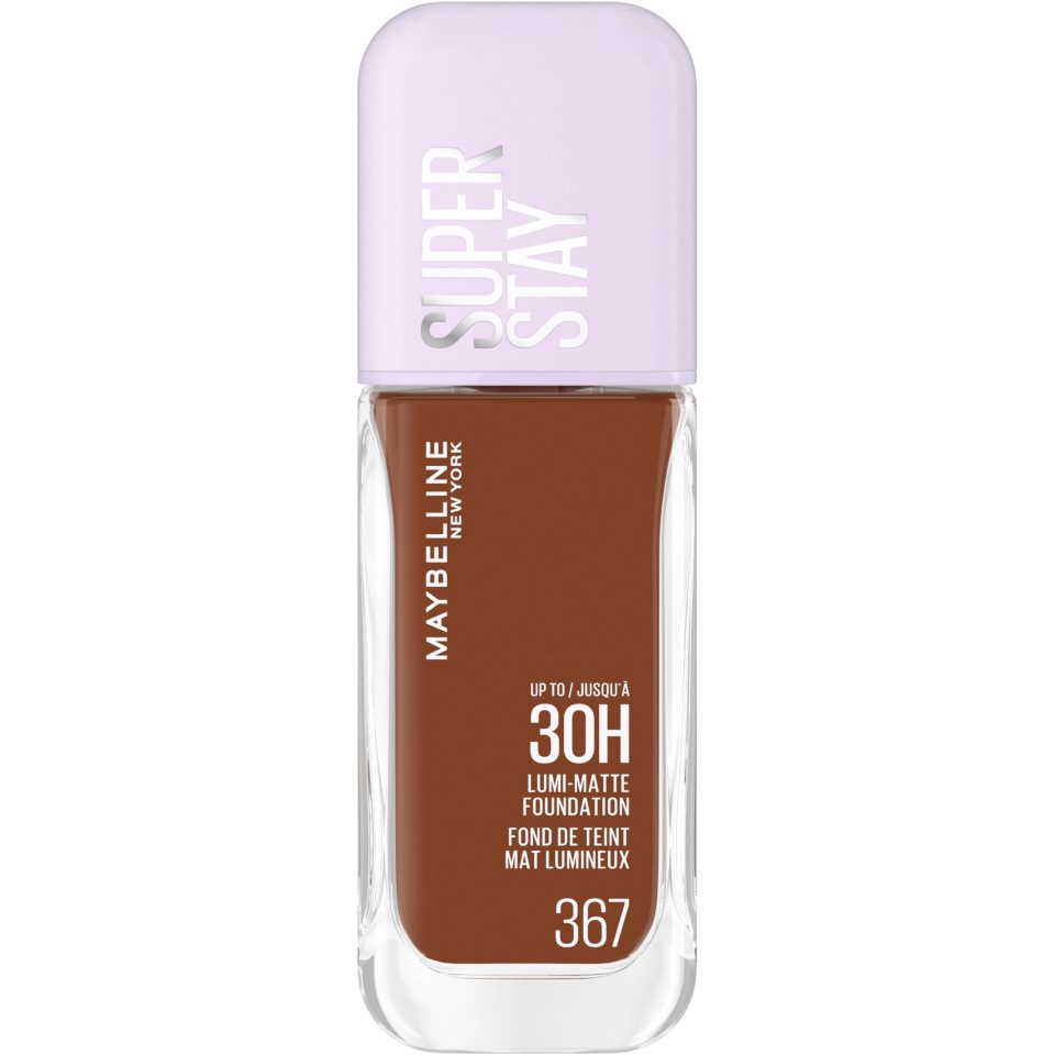 Maybelline Super Stay Lumi-Matte Foundation, shade 367.