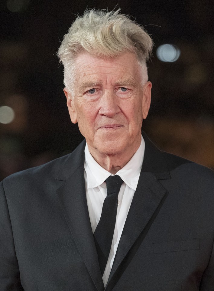 David Lynch at the Rome Film Festival.