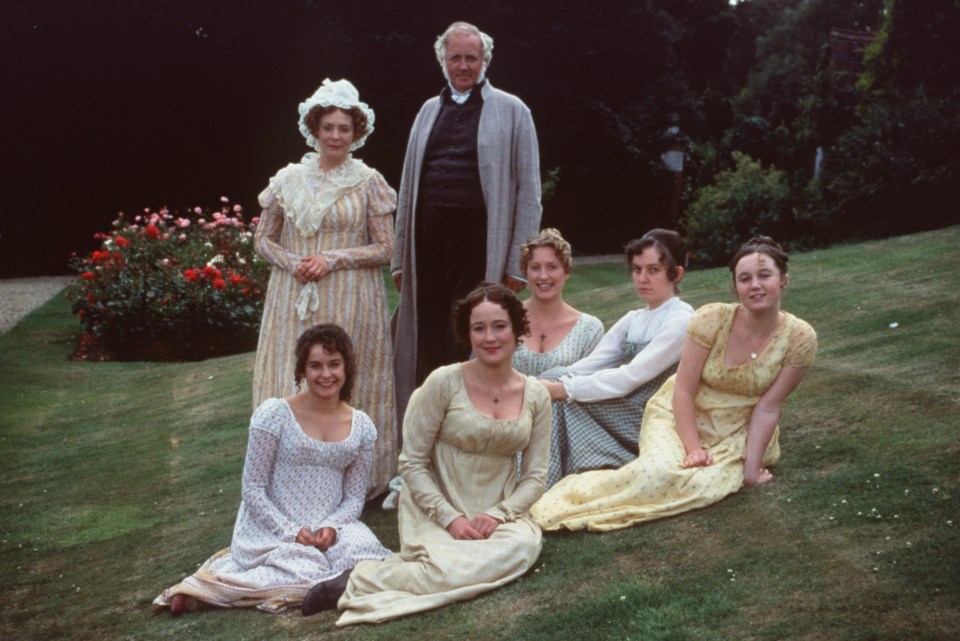 The cast from BBC's Pride and Prejudice