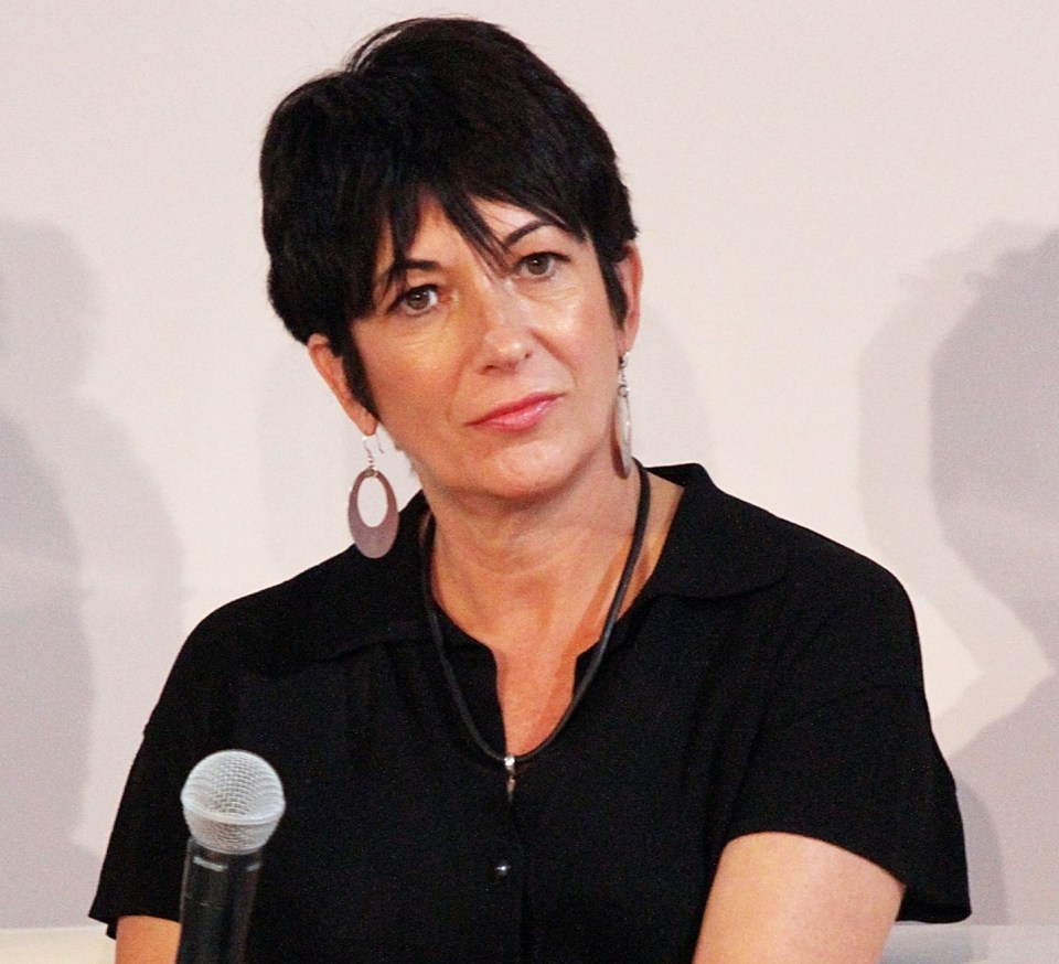 Ghislaine Maxwell at a Women: Inspiration symposium.