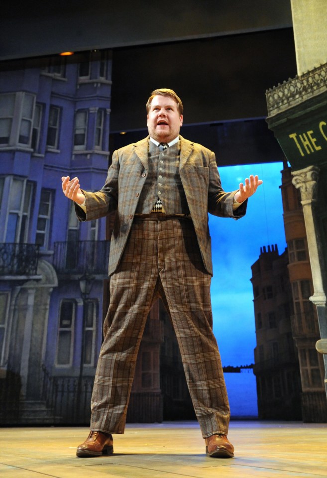 James Corden as Francis in "One Man, Two Guvnors."