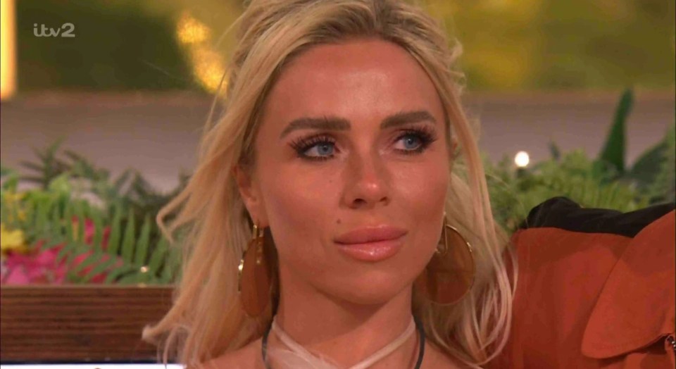 Grace Jackson on Love Island.