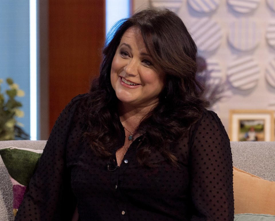 Amy Robbins on the Lorraine TV show.