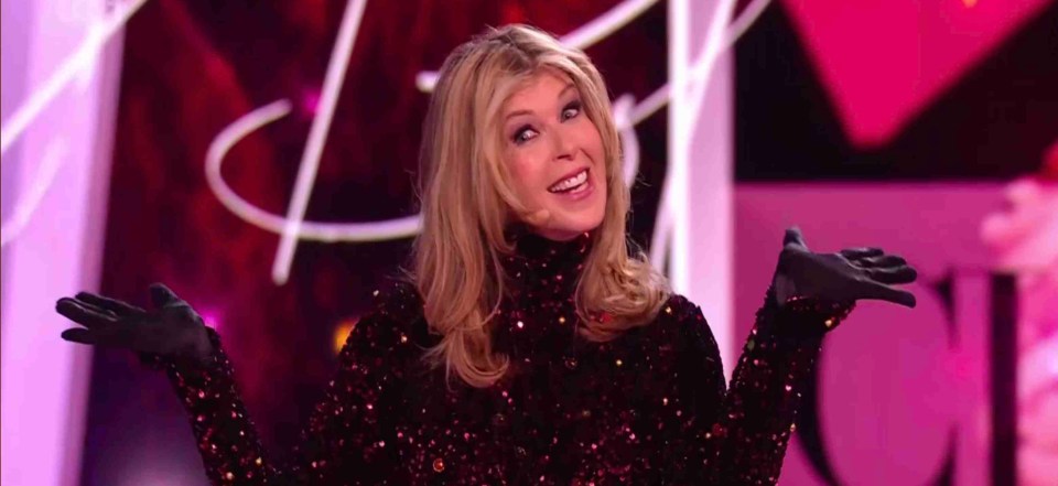 Kate Garraway was unmasked on tonight's show