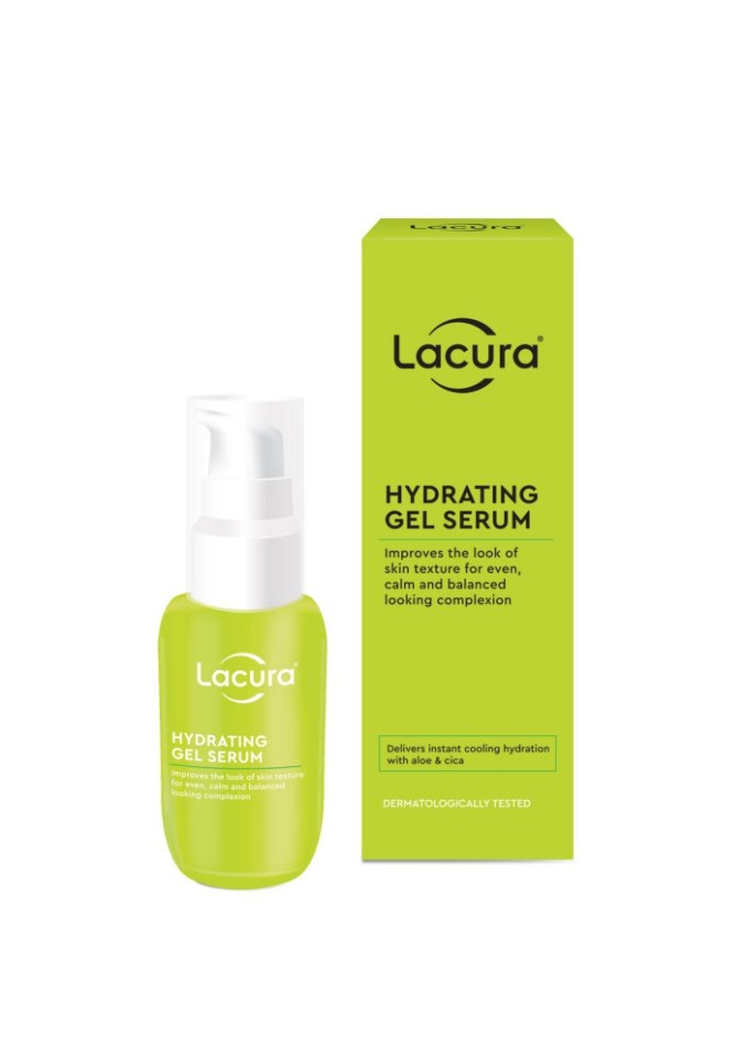 The Lacura Hydrating Gel Serum flew off shelves last year for being a much cheaper alternative to Elemis.