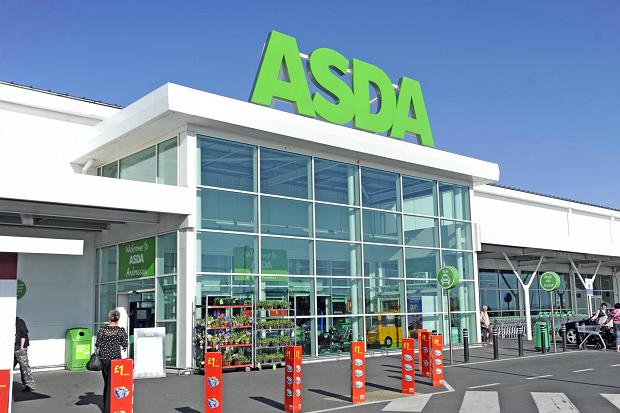 ASDA supermarket exterior.