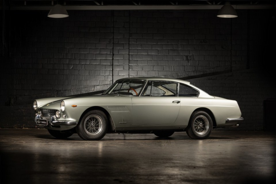 BNPS.co.uk (01202 558833) Pic: RMSotheby's/BNPS Pictured: A 1961 Ferrari 250 GTE 2 + 2 Series I is valued at £350,000. A remarkable single owner collection of 73 supercars is tipped to sell for a staggering £13m. The epic collection includes 36 Porsches, six Aston Martins, six Alfa Romeos, four Ferraris, three Bentleys, three Lamborghinis and two Bugattis. There are also Lancias, Buicks, Citroens, Renaults, BMWs, Maseratis, Shelbys and Jensens.