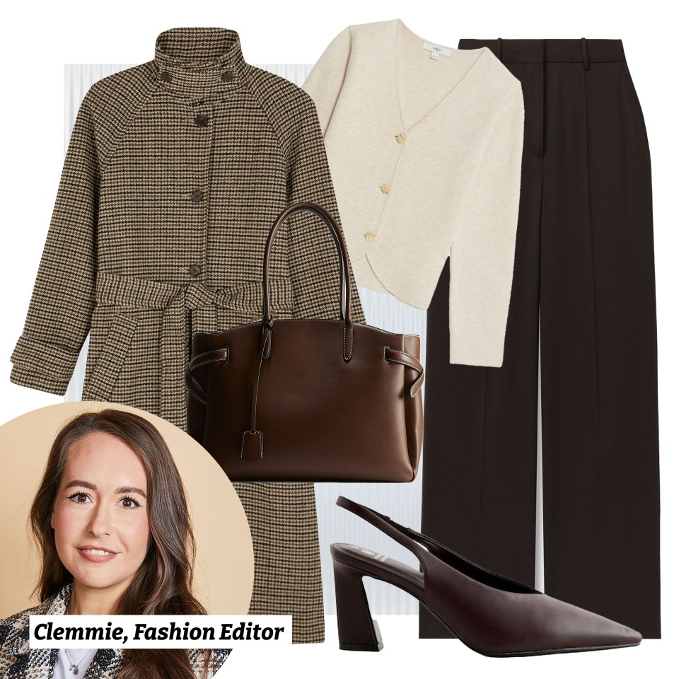 Clemmie's workwear outfit