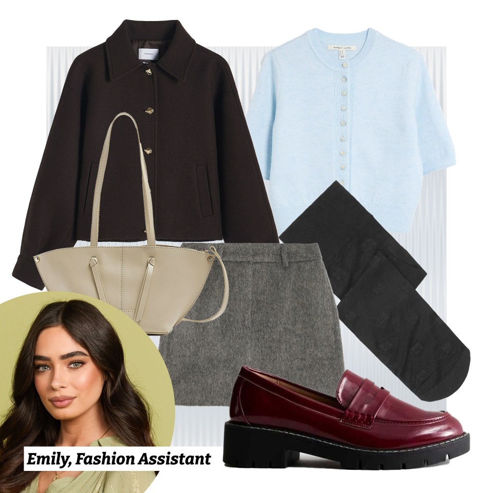 Emily's workwear outfit