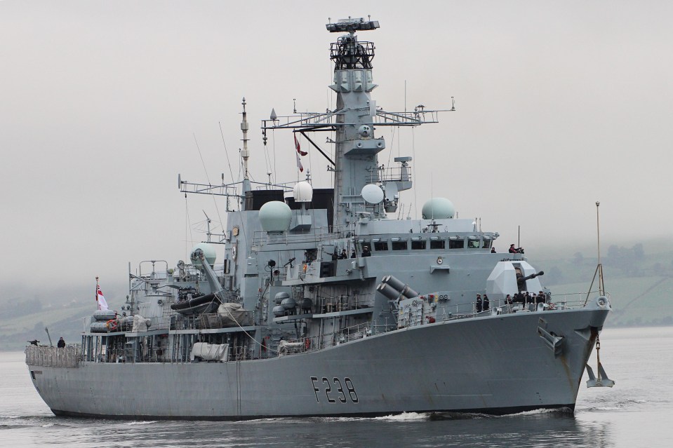 The MP was meant to ask about HMS Northumberland