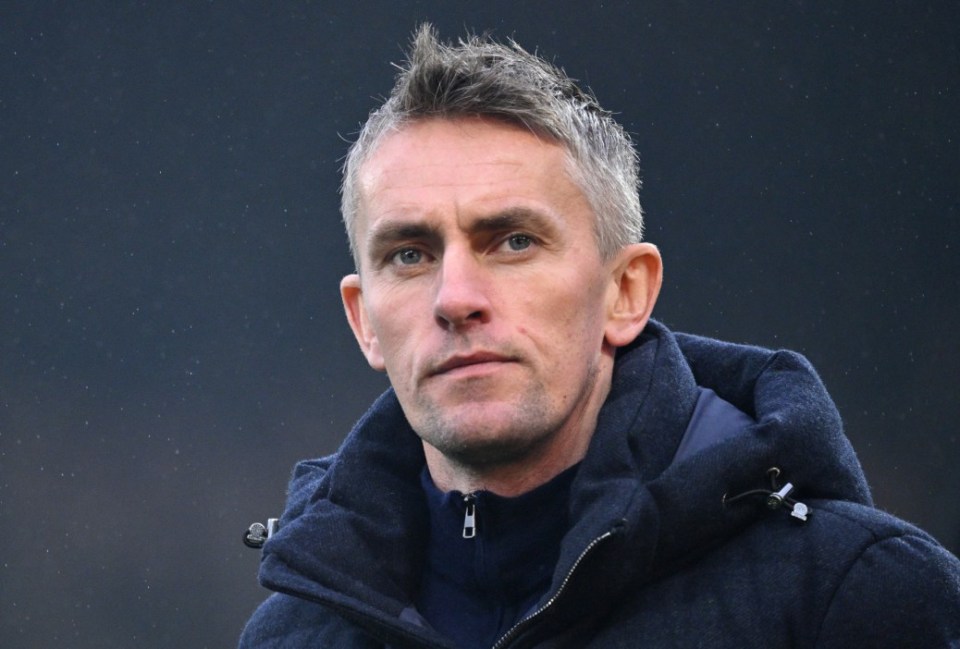 LONDON, ENGLAND - JANUARY 05: Kieran McKenna, Manager of Ipswich Town, during the Premier League match between Fulham FC and Ipswich Town FC at Craven Cottage on January 05, 2025 in London, England. (Photo by Justin Setterfield/Getty Images)