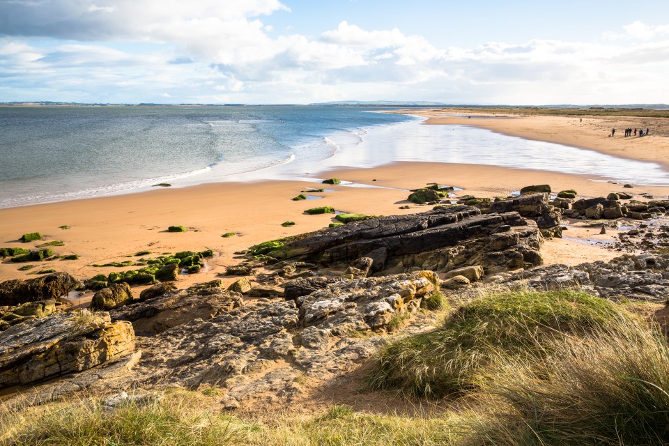 Dornoch coastline, Northern Scotland.