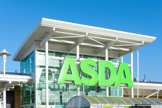 Asda Ashford Superstore exterior.