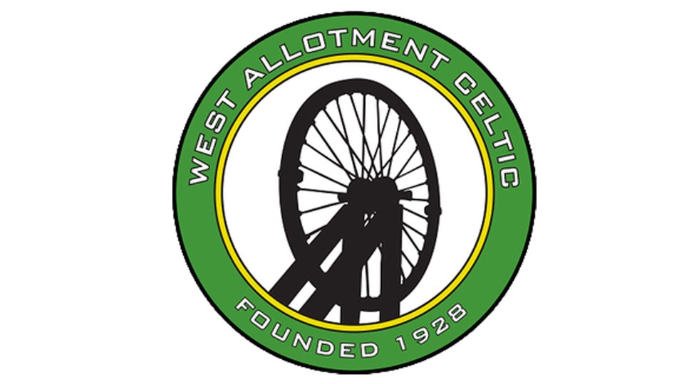 West Allotment Celtic logo, founded 1928.