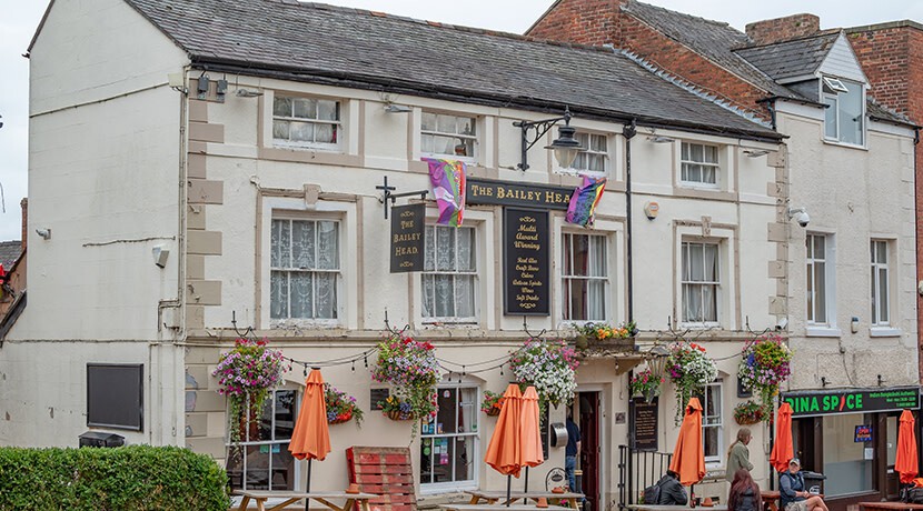 The Bailey Head pub.