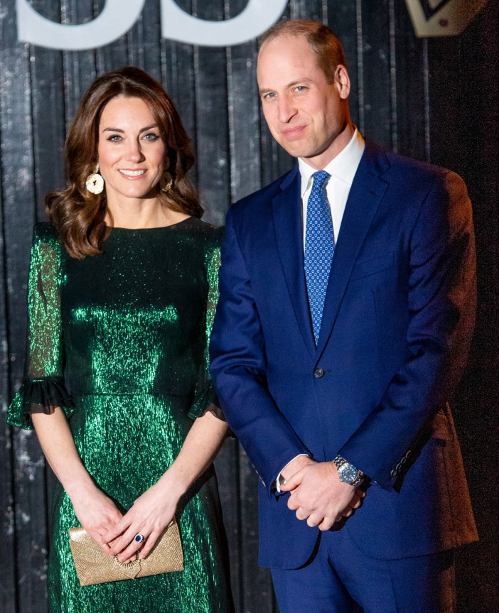 Princess Kate and Prince William at a formal event.