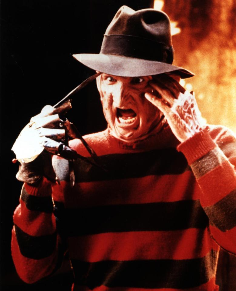 Robert Englund as Freddy Krueger in A Nightmare On Elm Street