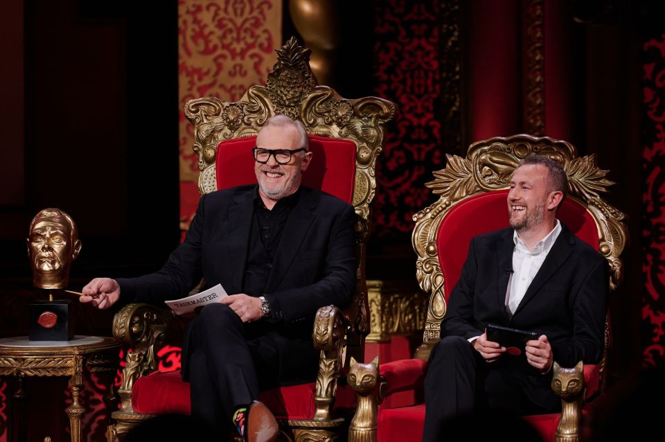 Greg and Alex on Taskmaster.