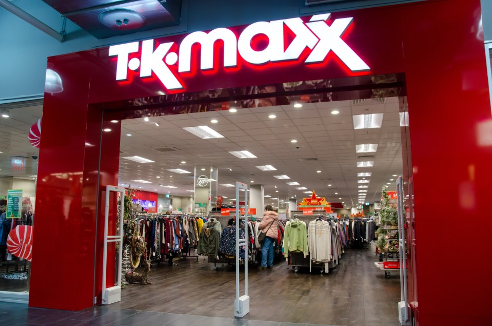 TK Maxx is one of the stores affected