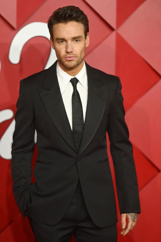 Liam Payne at The Fashion Awards 2022.