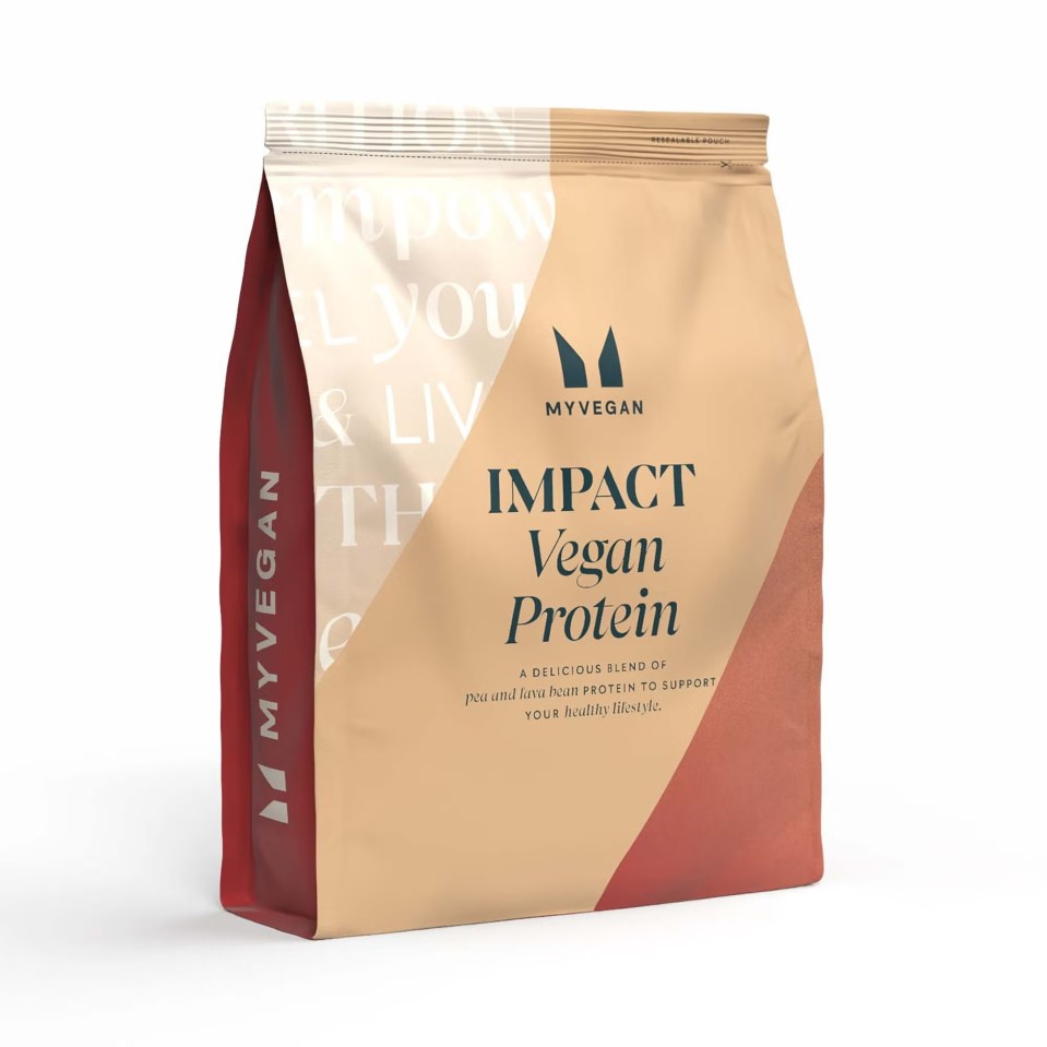 Myvegan’s Impact Vegan Protein comes in a variety of flavours including chocolate, white chocolate raspberry and chocolate salted caramel