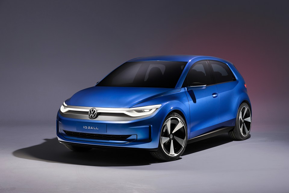 Volkswagen ID.2all concept car.